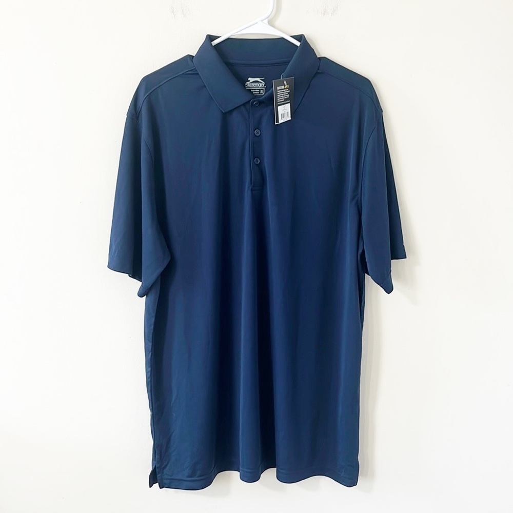 Slazenger Men’s Core Polo Navy Size XL NWT